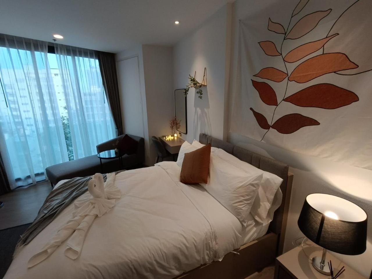Downtown Chic Condo Rooftop Pool #En797 Pattaya Exterior photo